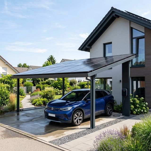 Solar-Carport System in Kassel